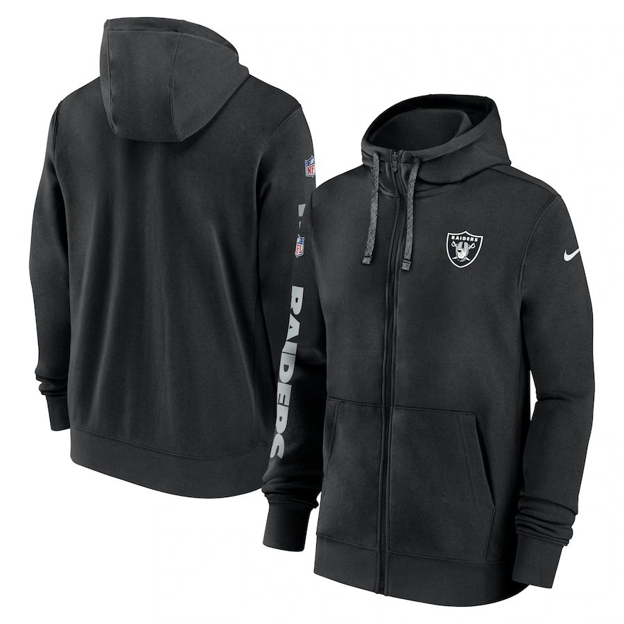 Men Oakland Raiders black 2024 Nike NFL Hoodie->oakland raiders->NFL Jersey